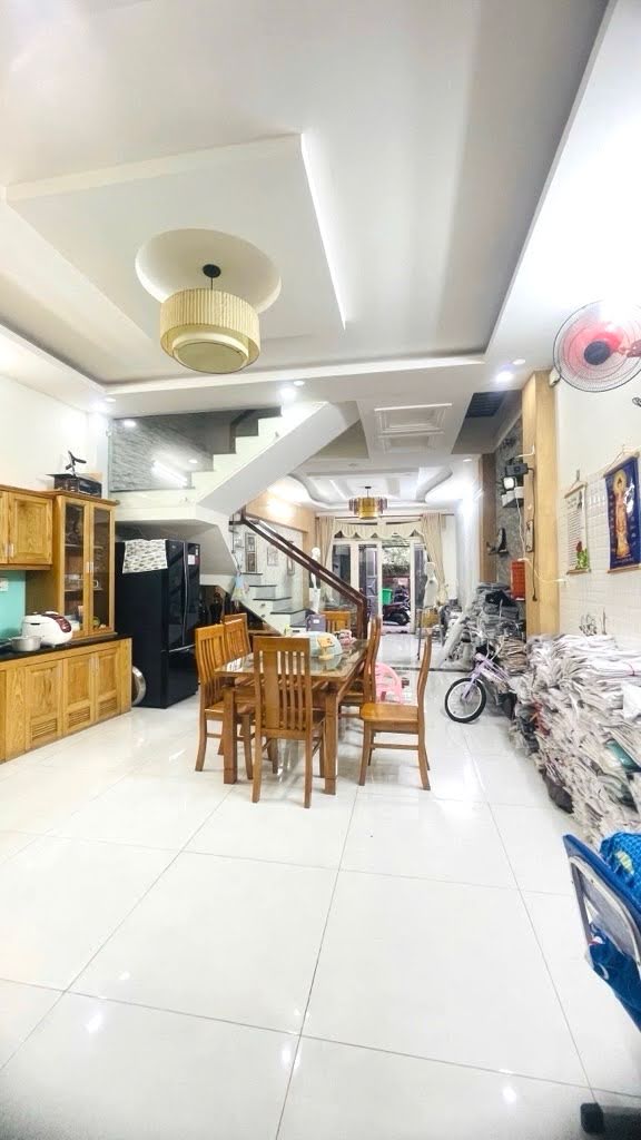Bán nhà Gò Vấp, Hẻm xe hơi  Kv Quang Trung- Lê Văn Thọ, 78m2 nở hậu đẹp, 4 tầng, 9.2 tỷ TL