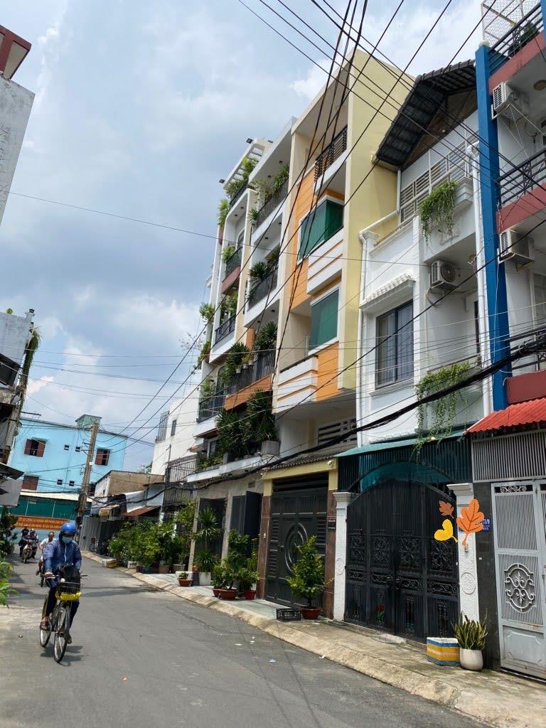 BÁN NHÀ GÒ VẤP, HẺM XE HƠI 6M QUANG TRUNG, 66M², 4 TẦNG, 4Pn,  8.4 TỶ TL