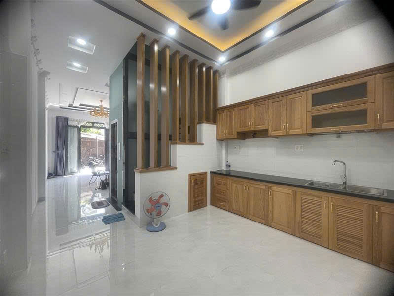 Bán nhà Gò Vấp, hẻm xe hơi Lê Quang Định, 56M² x 4 tầng, 4Pn, thang máy xịn,