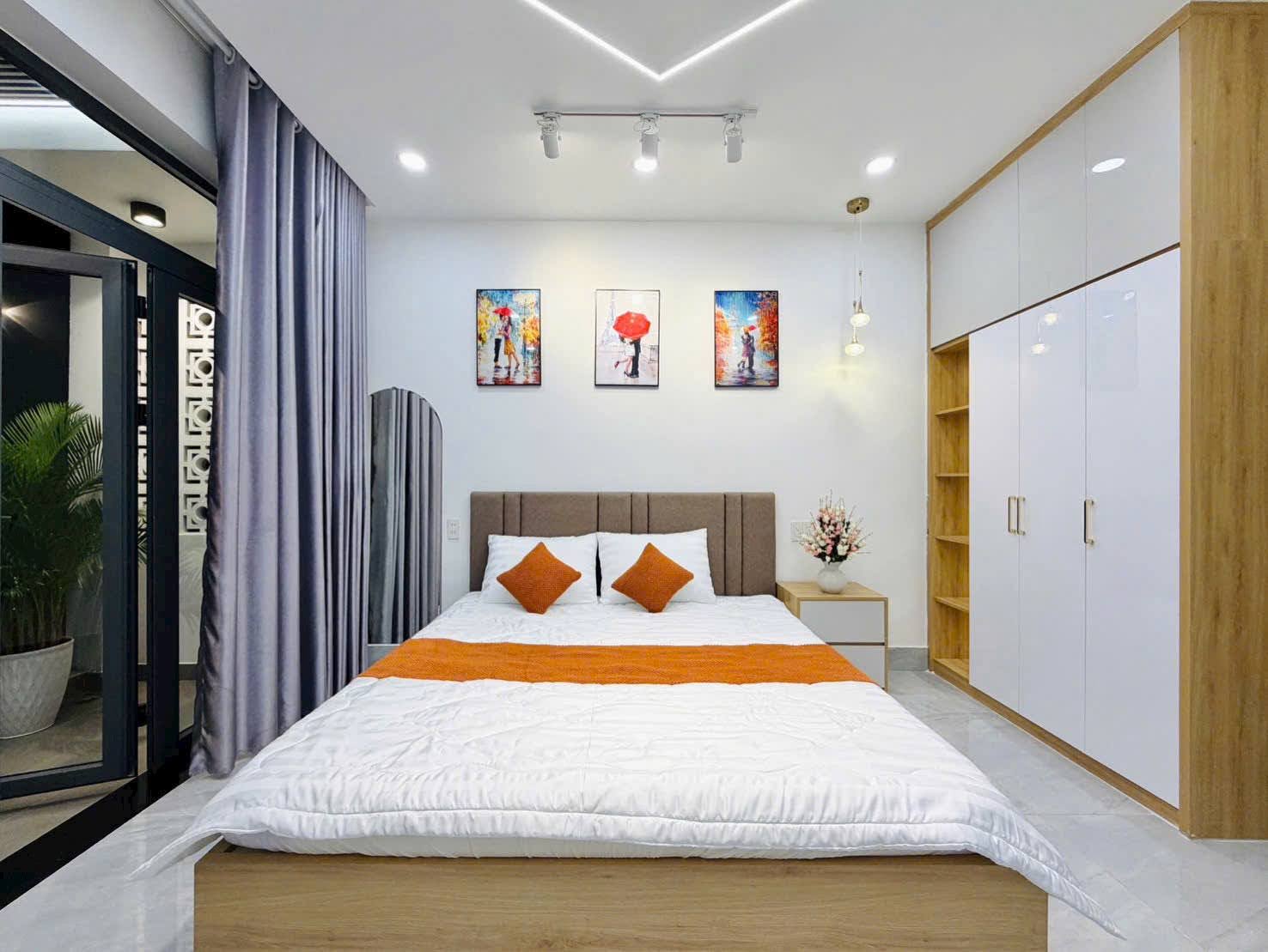 Bán nhà Gò Vấp, hẻm xe hơi Quang Trung, gần chợ Hạnh Thông Tây, 4x17, 4 tầng, 4PN, 8.2 tỷ TL