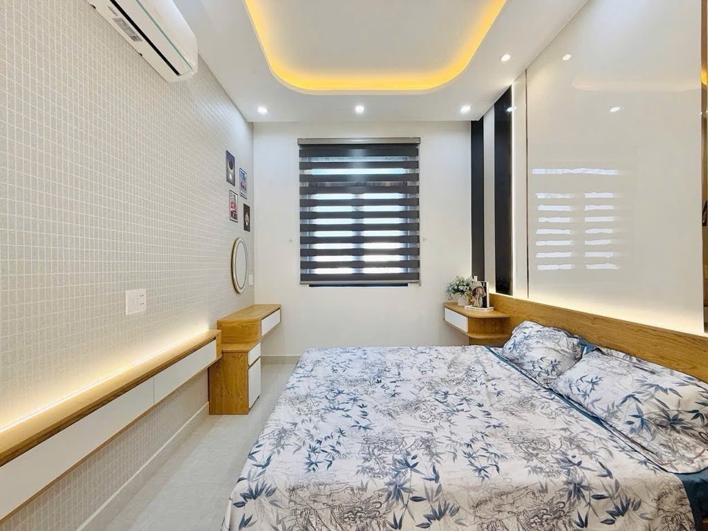 Bán nhà Gò Vấp,Nguyễn Văn Khối, hẻm xe hơi, 45m², 4 tầng, nhà mới ở ngay, 6.3 tỷTL