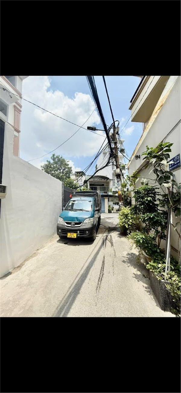 BÁN NHÀ HẺM XE HƠI NGUYỄN BỈNH KHIÊM, GÒ VẤP - 3 TẦNG, 4PN, SỔ NỞ HẬU, 6.4 TỶ TL