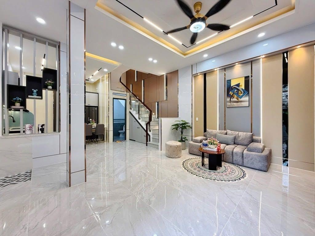 BÁN NHÀ HẺM XE HƠI THỐNG NHẤT, GÒ VẤP, NHÀ MỚI FULL NỘI THẤT Ở NGAY, 50M², 5.6 TỶ TL