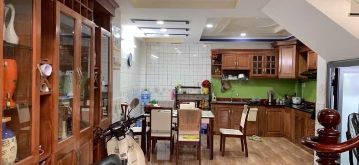 Chỉ 6.6 tỷ, dt 52m2, ngang lớn 4.5m, hẻm xe hơi thông, không lộ giới, khu phân lô đồng bộ, Nhà 5 tầng đường Quang Trung phường 14 gò vấp