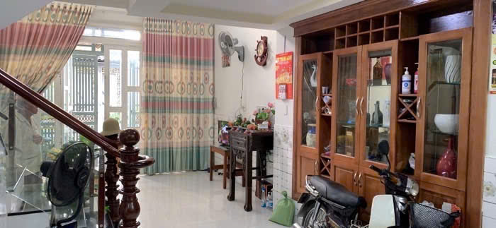 Chỉ 6.6 tỷ, dt 52m2, ngang lớn 4.5m, hẻm xe hơi thông, không lộ giới, khu phân lô đồng bộ, Nhà 5 tầng đường Quang Trung phường 14 gò vấp