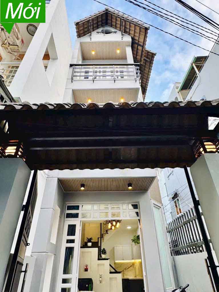 [CỰC HOT]Nhà 3 tầng đẹp - Nguyễn Du, P. 7 - 3.2x10m(32m2) - 2PN/3WC - Hẻm ôtô - Giá chỉ 4.85 tỷ