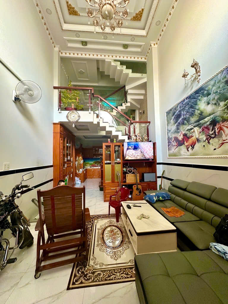 [CỰC HOT]Nhà 5 tầng đẹp - Phạm Văn Chiêu, P. 13 - 4x13.5m(54.7m2) - Hẻm ôtô thông - giá chỉ 6.5 tỷ
