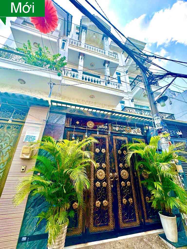 [CỰC HOT]Nhà 5 tầng đẹp - Phạm Văn Chiêu, P. 13 - 4x13.5m(54.7m2) - Hẻm ôtô thông - giá chỉ 6.5 tỷ