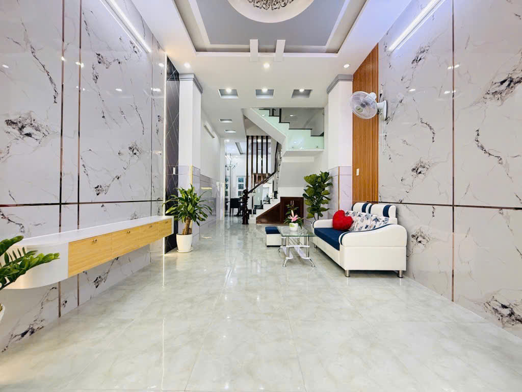 Nhà 4 tầng đẹp - Bùi Quang Là, P. 12 - 3.8x18m(48m2) - Hẻm ôtô thông - Giá chỉ 6.6 tỷ